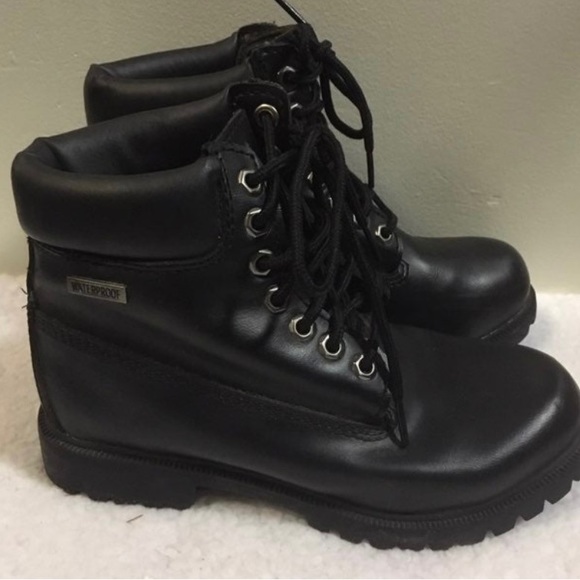 New Dexter waterproof oil resistant mens/bigger boys size 5W work boots - Picture 1 of 2